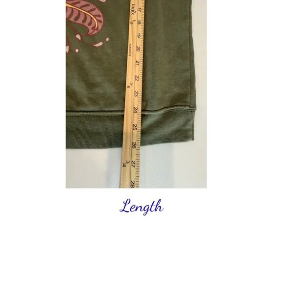 Pink Floyd In The Flesh Tour Graphic Sweatshirt XL Green Vintage Style - Picture 4 of 9